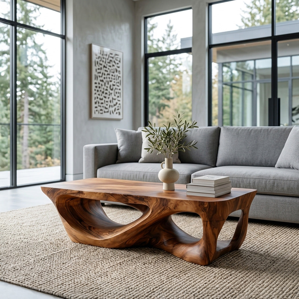 Minimal Coffee Table For Living Room Interiors