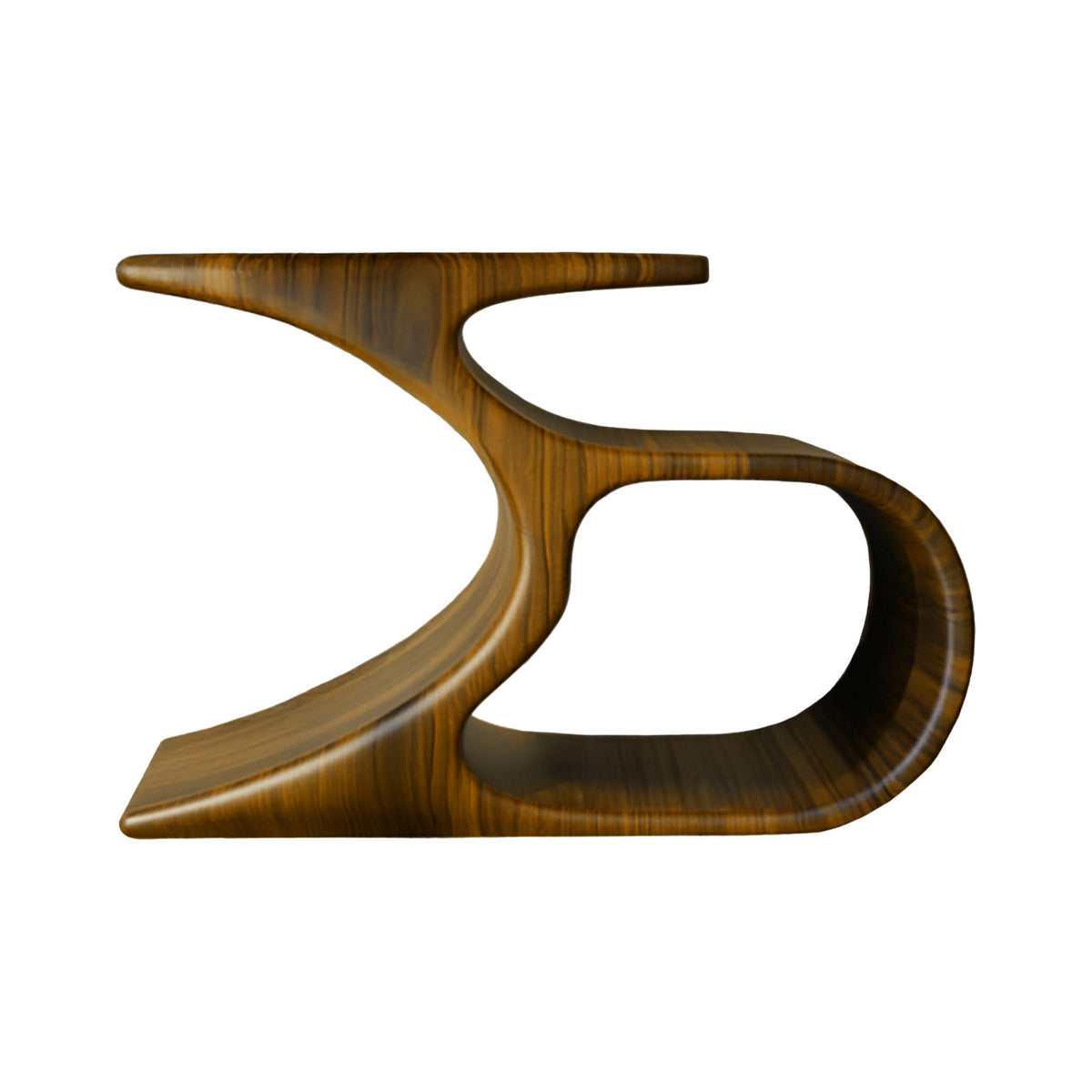 Sonatone Sculpted Solid Wood Record Player Stand With Storage